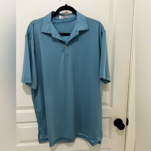 Peter Millar Summer Comfort Men’s Short Sleeve Shirt Size Large
